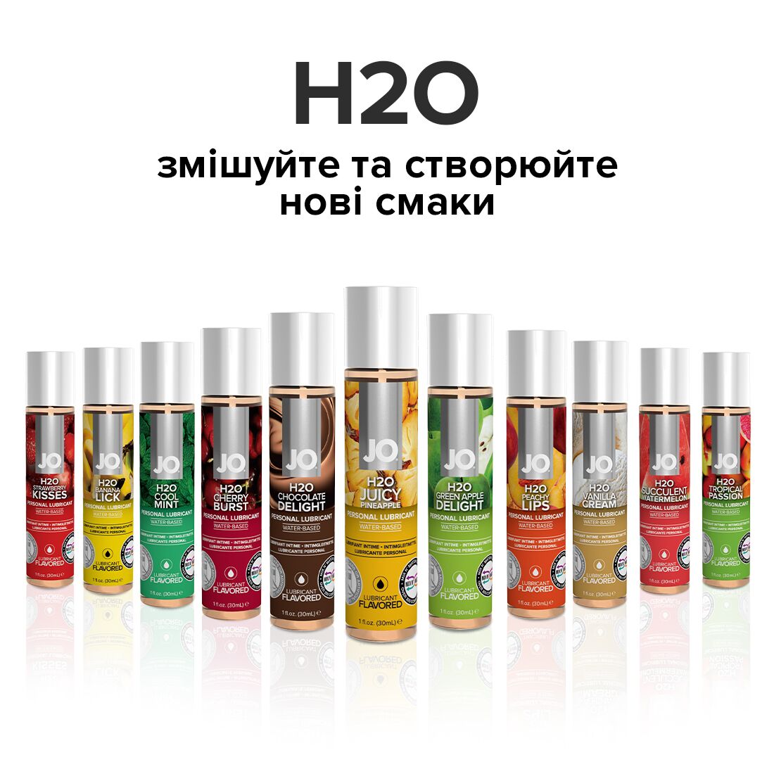 Thumb image for product index 5: Змазка на водній основі JO H2O — Juicy Pineapple