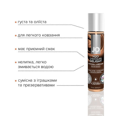 Main image for product index 3: Змазка на водній основі JO H2O — Chocolate Delight