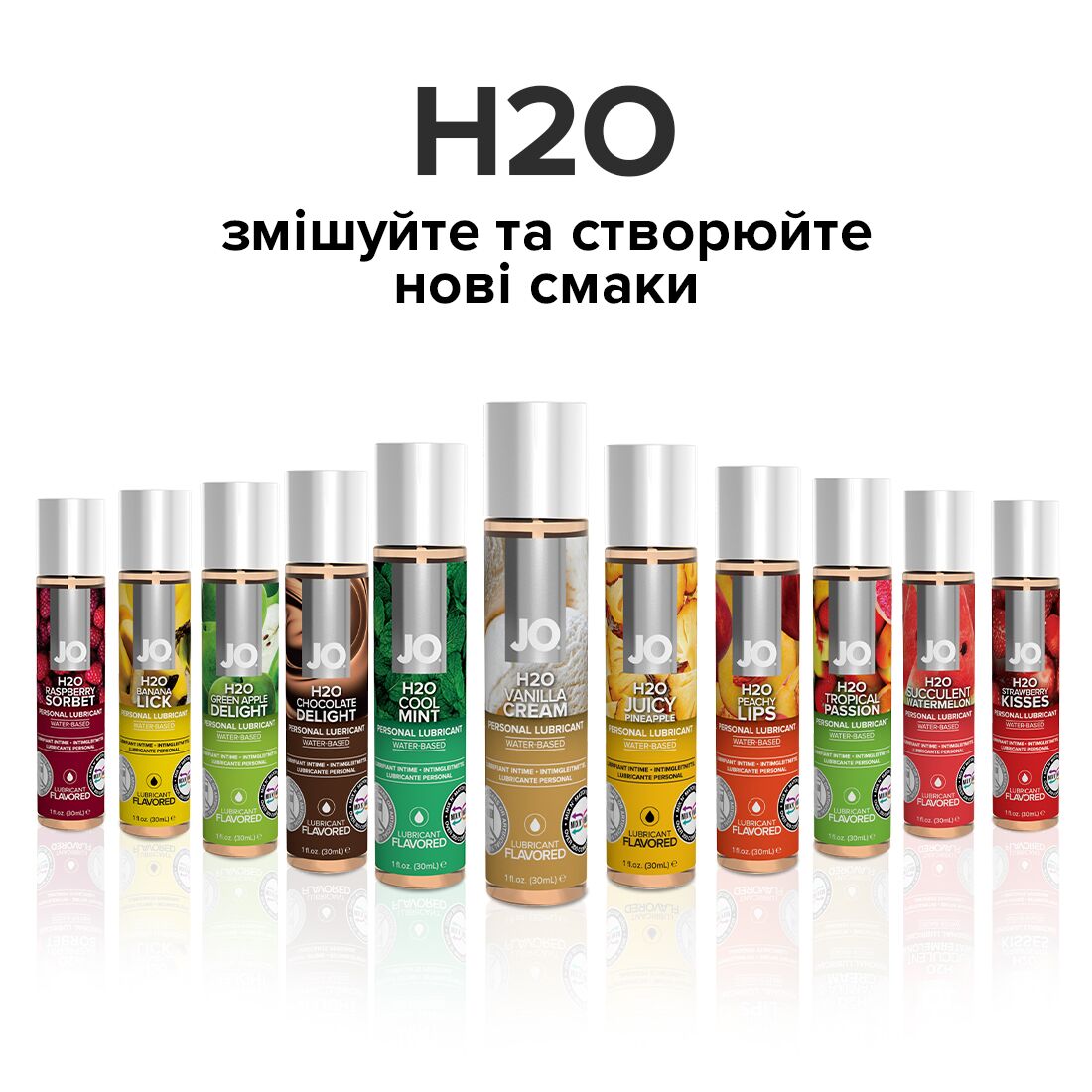 Thumb image for product index 5: Змазка на водній основі JO H2O — Vanilla Cream