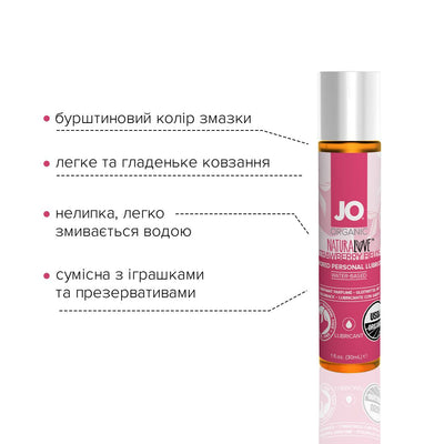 Main image for product index 8: Змазка на водній основі JO NATURALOVE Strawberry