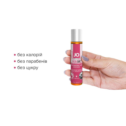 Смазка на водной основе JO NATURALOVE Strawberry_