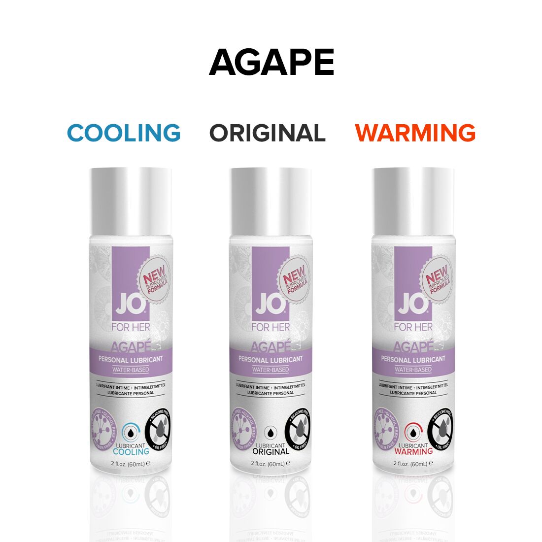 Thumb image for product index 10: Разогревающая смазка JO AGAPE — WARMING