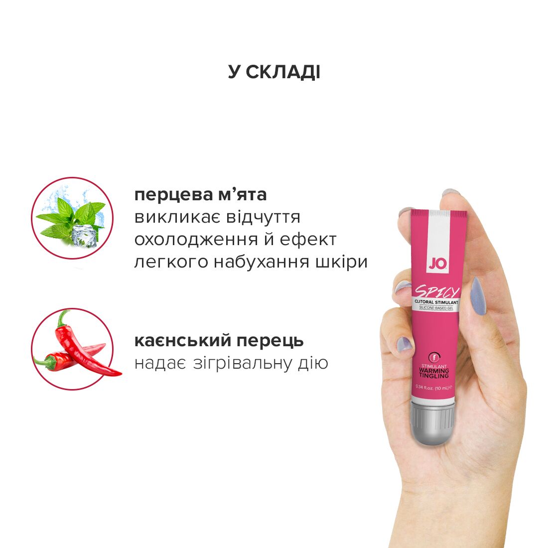 Thumb image for product index 5: Збуджуючий гель для клітора System JO SPICY WARMING