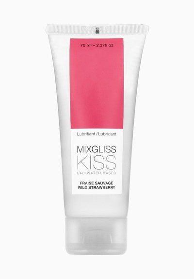 Main image for product index 1: Лубрикант на водній основі MixGliss KISS Wild Strawberry