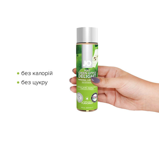 Змазка на водній основі JO H2O — Green Apple_