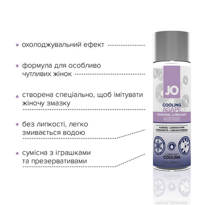 Main image for product index 8: Охлаждающая смазка JO AGAPE — COOLING