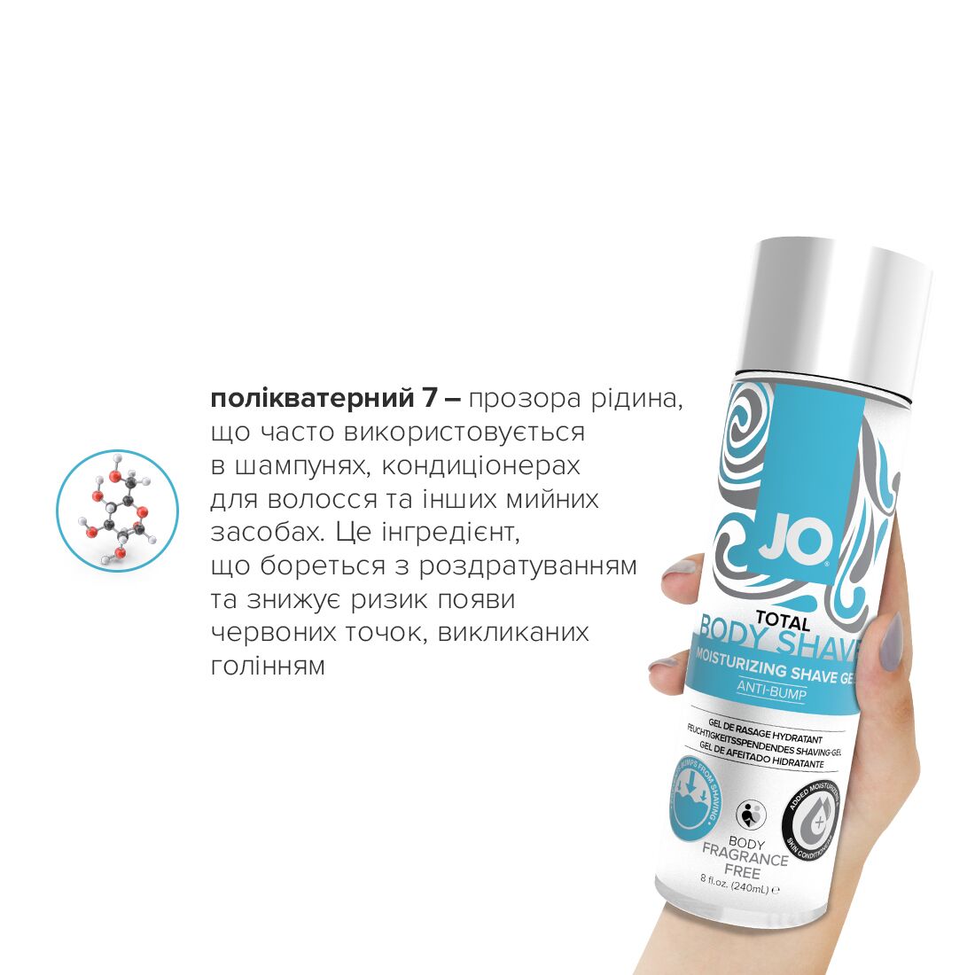 Thumb image for product index 5: Гель для гоління System JO TOTAL BODY — Anti-bump Intimate Shaving Gel