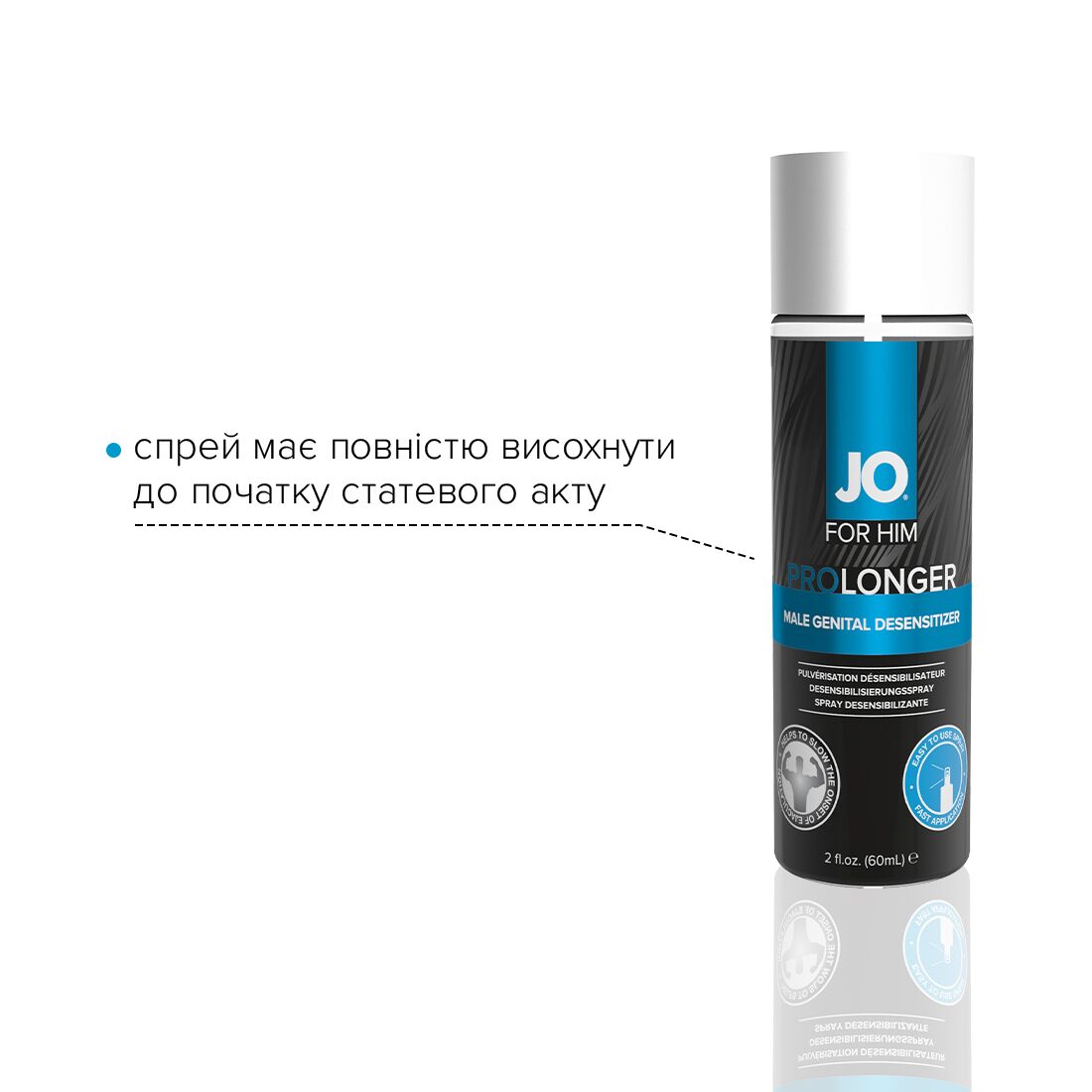 Thumb image for product index 3: Пролонгирующий спрей System JO Prolonger Spray with Benzocaine 