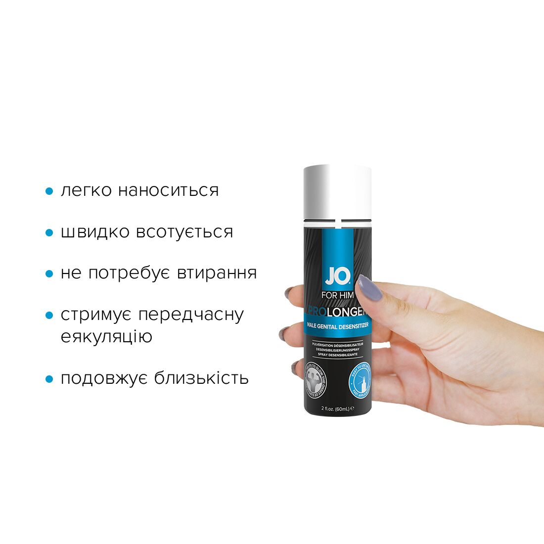 Thumb image for product index 2: Пролонгирующий спрей System JO Prolonger Spray with Benzocaine 