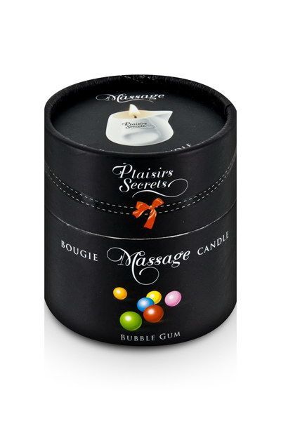 Thumb image for product index 3: Масажна свічка Plaisirs Secrets Bubble Gum