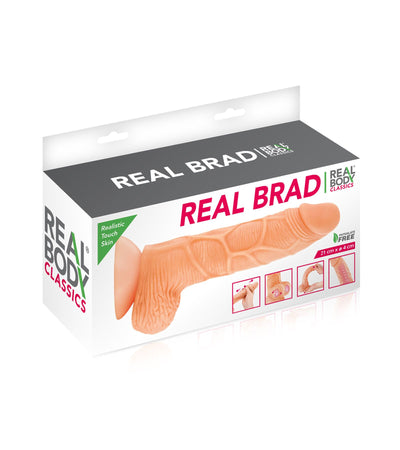 Main image for product index 5: Фаллоимитатор с подвижной крайней плотью Real Body — Real Brad