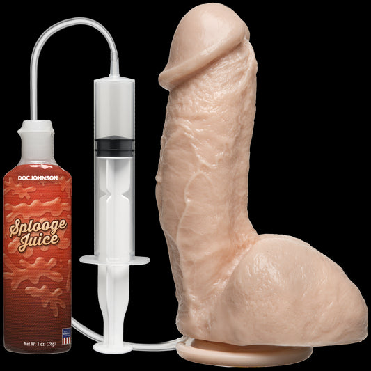 Фалоімітатор, що кінчає Doc Johnson The Amazing Squirting Realistic Cock