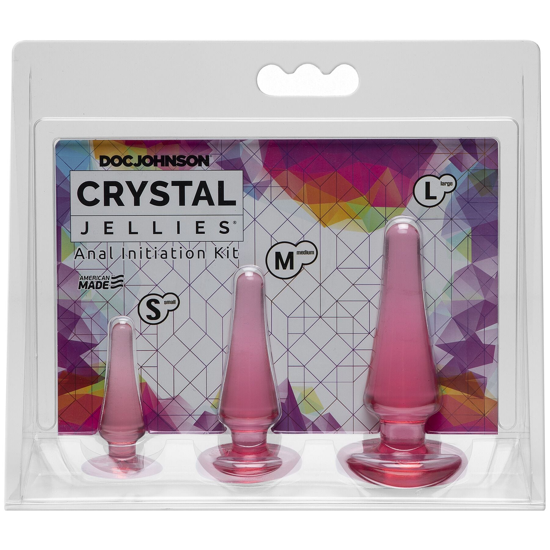 Thumb image for product index 6: Набір анальних пробок Doc Johnson Crystal Jellies Anal