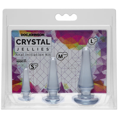 Main image for product index 2: Набір анальних пробок Doc Johnson Crystal Jellies Anal