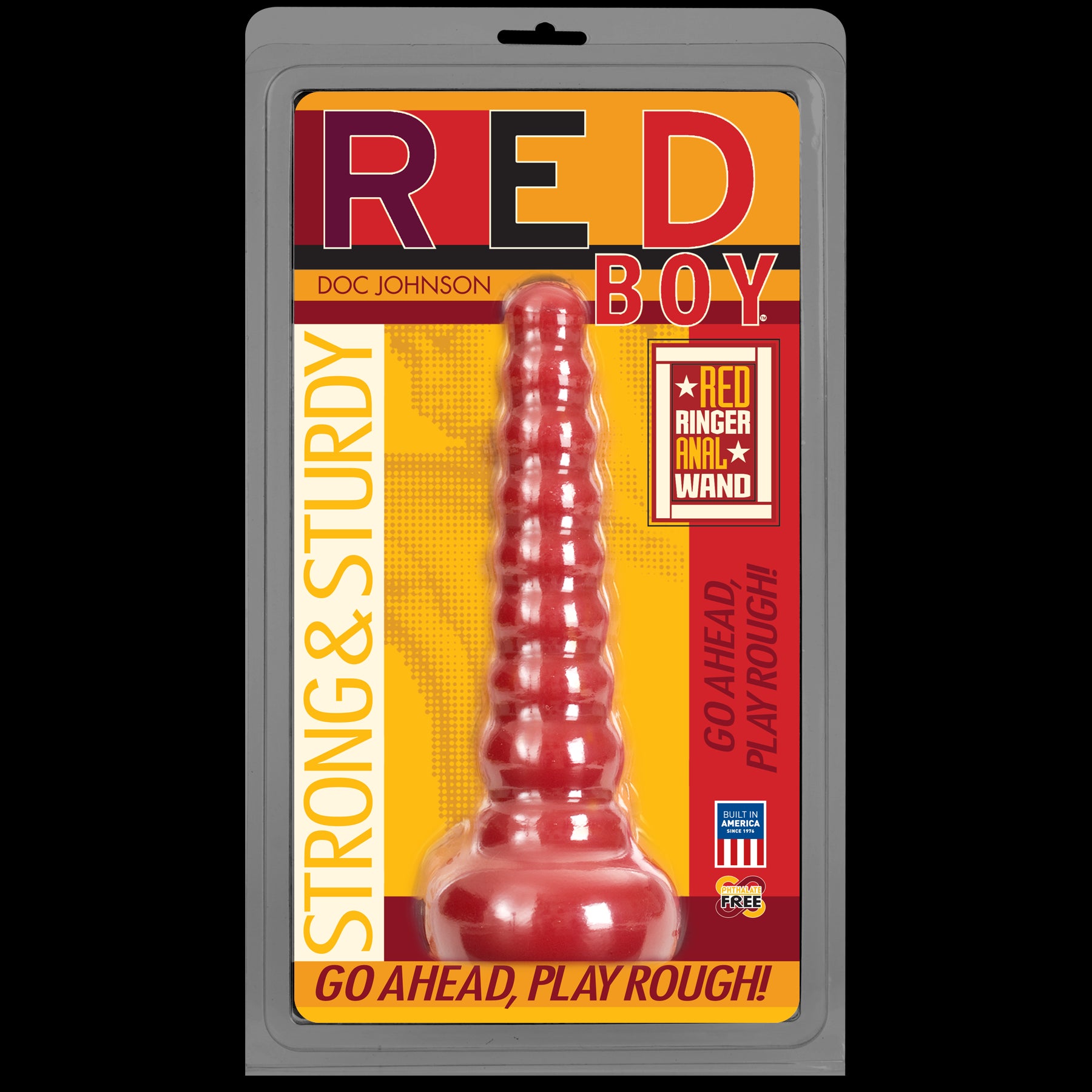 Thumb image for product index 2: Анальна пробка-втулка Doc Johnson Red Boy - Red Ringer Anal Wand