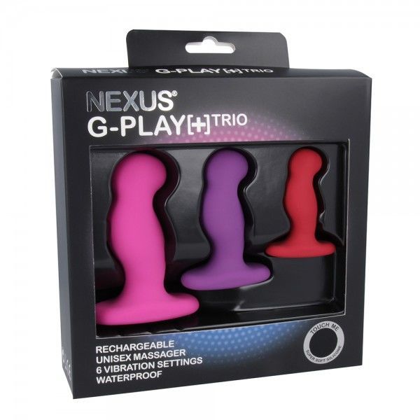 Thumb image for product index 2: Набір вібромасажерів простати Nexus G-Play Trio Plus, для новачків