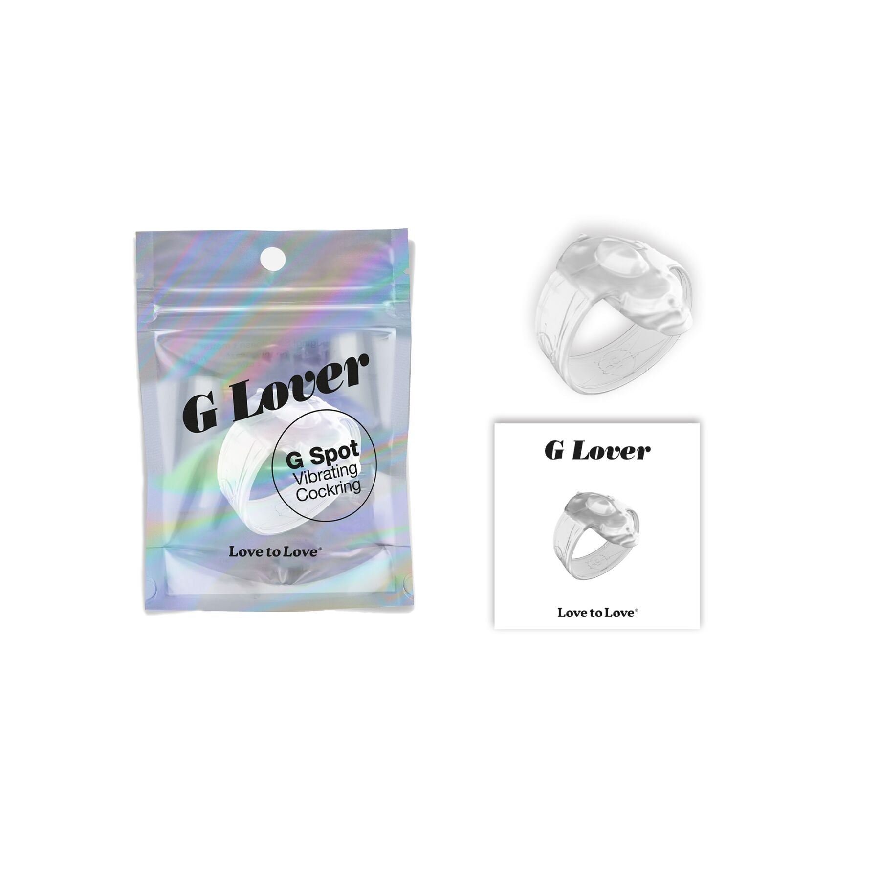 Thumb image for product index 3: Вибронасадка на член для стимуляции точки G Love To Love G-LOVER