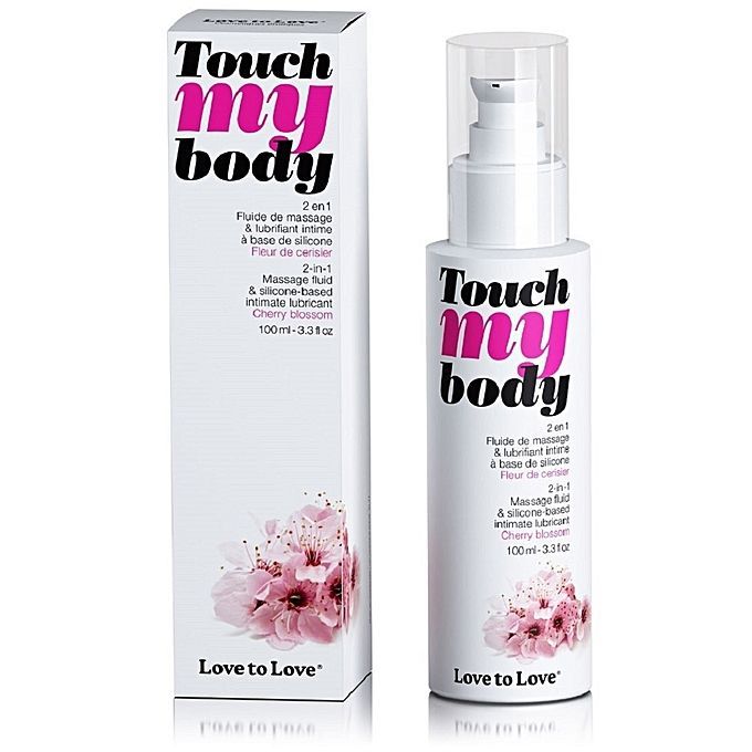 Thumb image for product index 2: Массажный гель и смазка 2-в-1 Love To Love TOUCH MY BODY Cherry Blossom