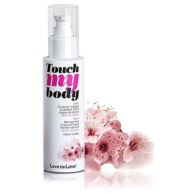 Main image for product index 1: Массажный гель и смазка 2-в-1 Love To Love TOUCH MY BODY Cherry Blossom