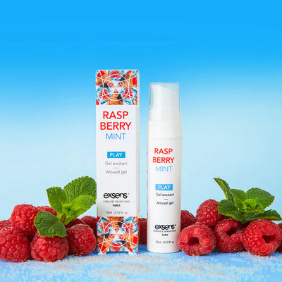 Main image for product index 4: Распродажа!!! Стимулирующий гель EXSENS Kissable Raspberry Mint (срок 07.2025)