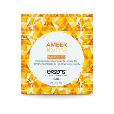 Main image for product index 1: Пробник масажної олії EXSENS Amber Jojoba 3мл (термін до 01.12.2025)