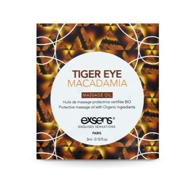 Пробник массажного масла EXSENS Tiger Eye Macadamia 