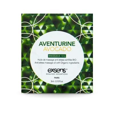 Main image for product index 1: Пробник массажного масла EXSENS Anti-Stress Aventurine Avocado