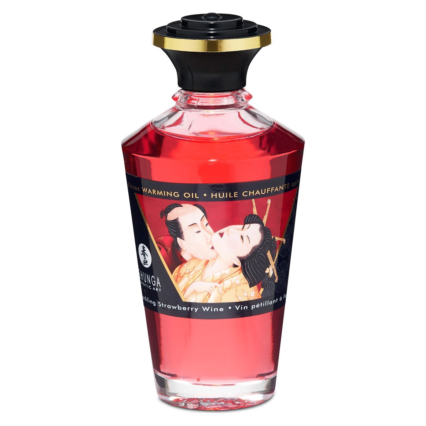 Thumb image for product index 2: Разогревающее масло Shunga Aphrodisiac Warming Oil - Sparkling Strawberry Wine 