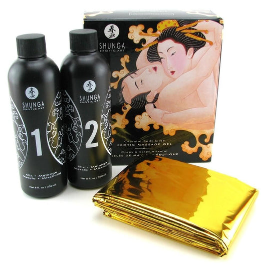 Гель для NURU масажу Shunga Oriental Body-to-Body - Melon Mango