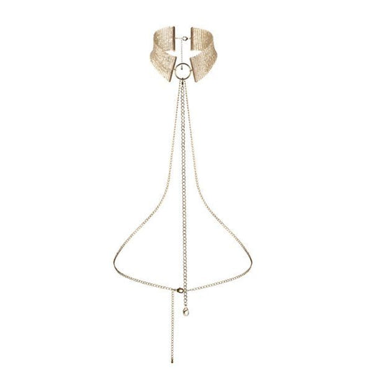 Ожерелье-воротник Bijoux Indiscrets Desir Metallique Collar 