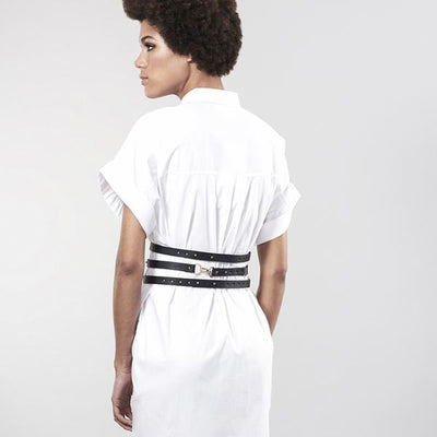 Main image for product index 8: Портупея-пояс Bijoux Indiscrets MAZE - Wide Belt and Restraints 