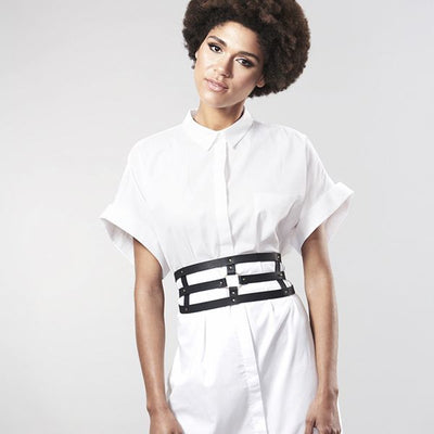 Main image for product index 7: Портупея-пояс Bijoux Indiscrets MAZE - Wide Belt and Restraints 