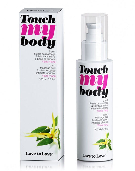 Масажний гель і змазка 2-в-1 Love To Love TOUCH MY BODY Ylang-Ylang_