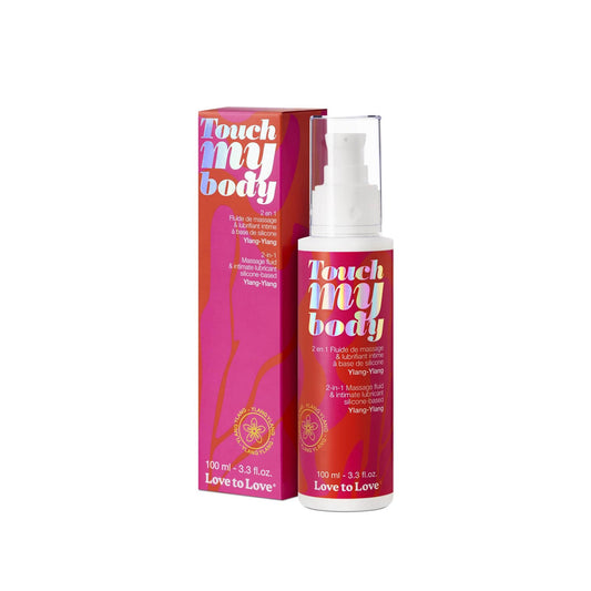 Массажный гель и смазка 2-в-1 Love To Love TOUCH MY BODY Ylang-Ylang 