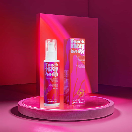 Массажный гель и смазка 2-в-1 Love To Love TOUCH MY BODY Ylang-Ylang _