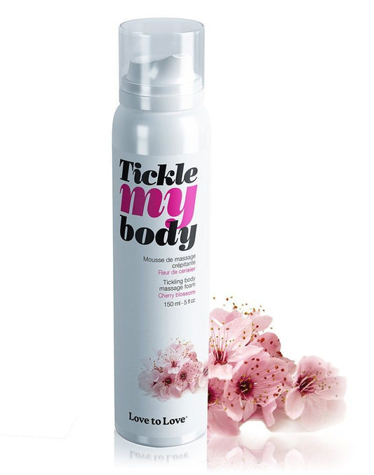 Массажная пена Love To Love TICKLE MY BODY Cherry Blossom 