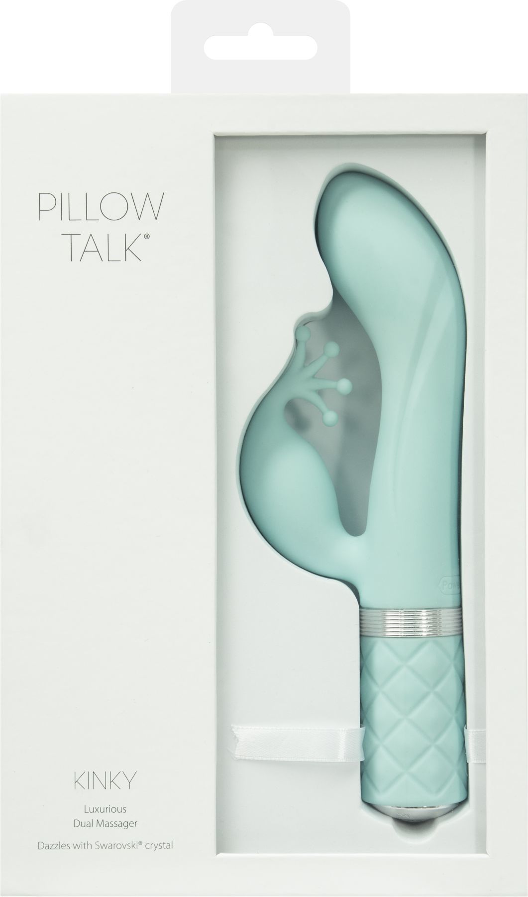 Thumb image for product index 19: Розкішний вібратор-кролик Pillow Talk - Kinky, з кристалом Сваровськи