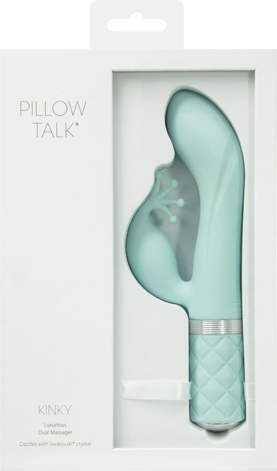 Main image for product index 19: Розкішний вібратор-кролик Pillow Talk - Kinky, з кристалом Сваровськи