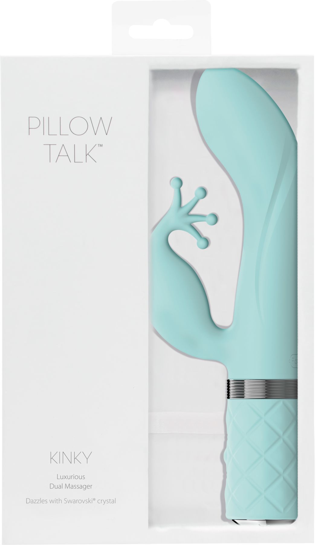 Thumb image for product index 21: Розкішний вібратор-кролик Pillow Talk - Kinky, з кристалом Сваровськи