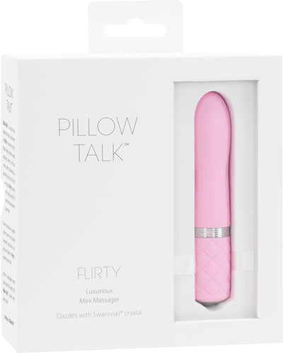 Main image for product index 7: Розкішний вібратор PILLOW TALK - Flirty з кристалом Сваровські