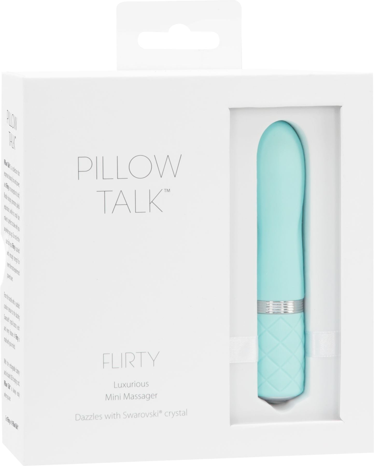 Thumb image for product index 17: Розкішний вібратор PILLOW TALK - Flirty з кристалом Сваровські