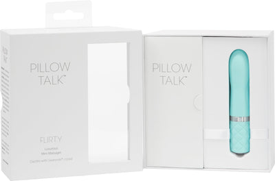 Main image for product index 20: Розкішний вібратор PILLOW TALK - Flirty з кристалом Сваровські