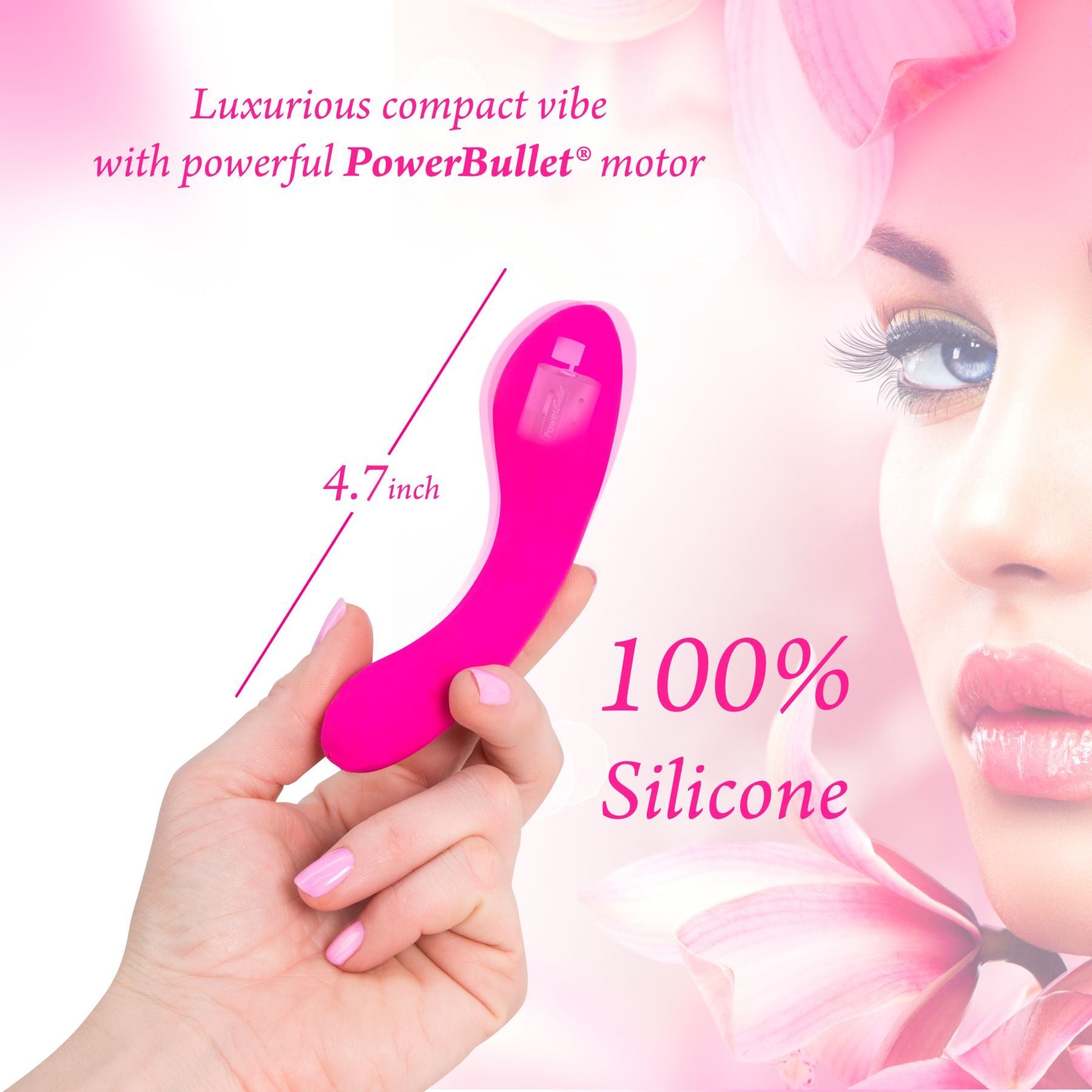 Thumb image for product index 10: Минивибратор The Mini Swan Wand