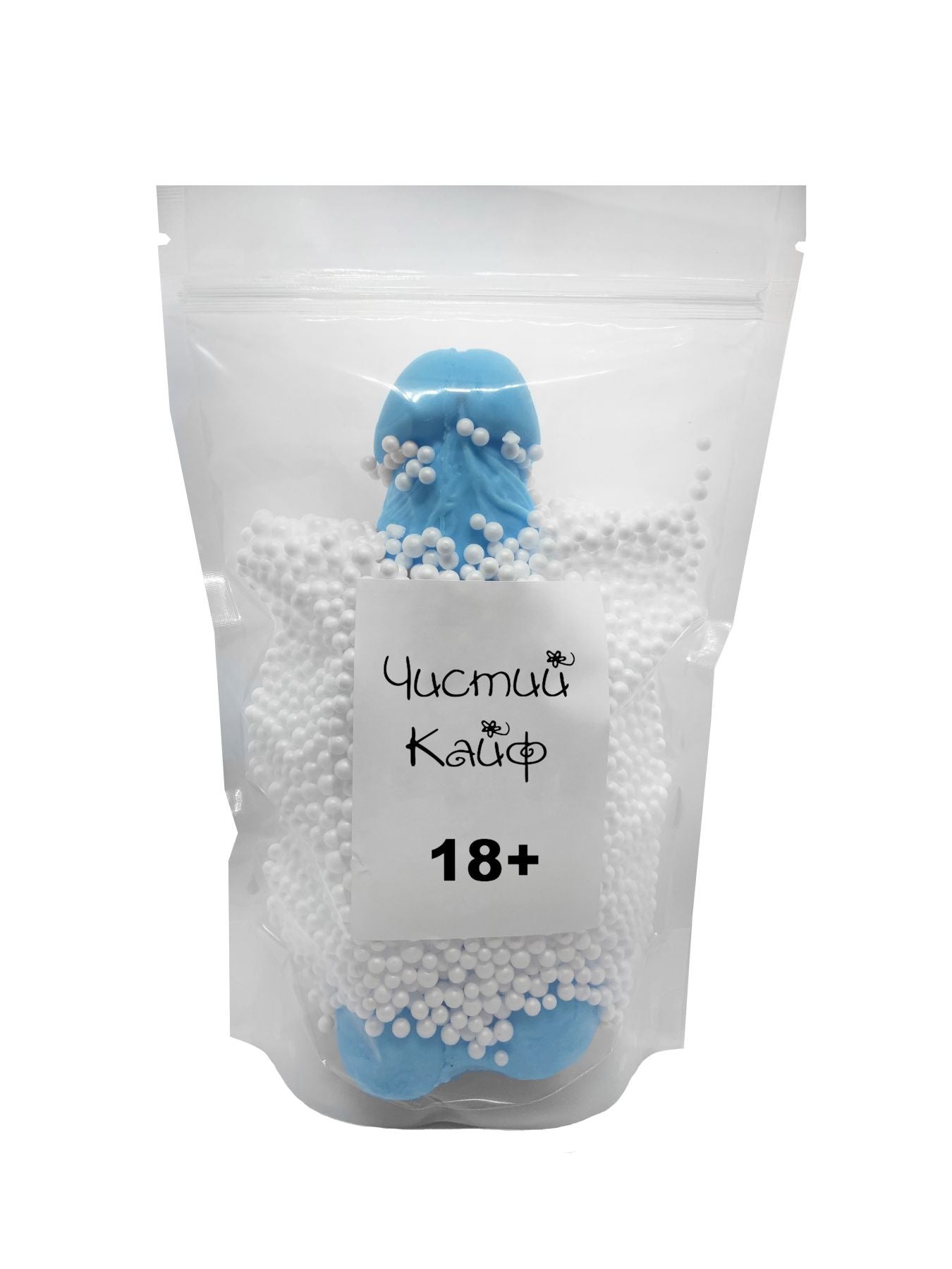 Thumb image for product index 166: Крафтове мило-член із присоскою Чистий Кайф, натуральне