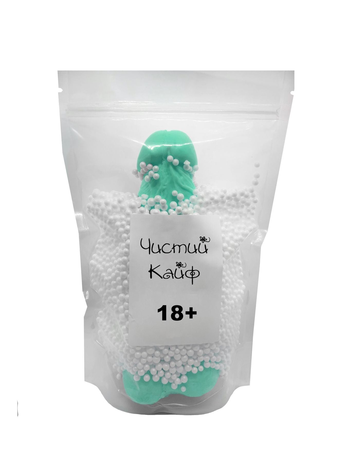 Thumb image for product index 161: Крафтове мило-член із присоскою Чистий Кайф, натуральне