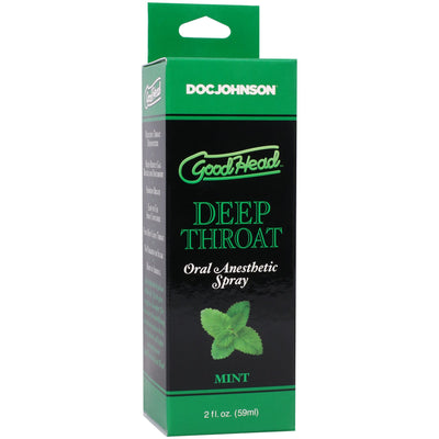Спрей для минета Doc Johnson GoodHead DeepThroat Spray – Mystical Mint  - фото 3