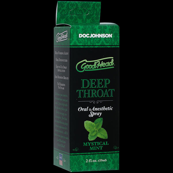 Thumb image for product index 2: Спрей для минета Doc Johnson GoodHead DeepThroat Spray – Mystical Mint 