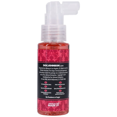 Спрей для мінету Doc Johnson GoodHead DeepThroat Spray - Sweet Strawberry 59мл (м'яте паковання!!!) - фото 3