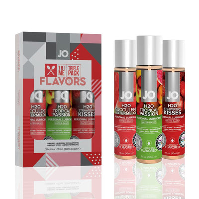 Main image for product index 1: Набір JO Tri-Me Triple Pack — Flavors