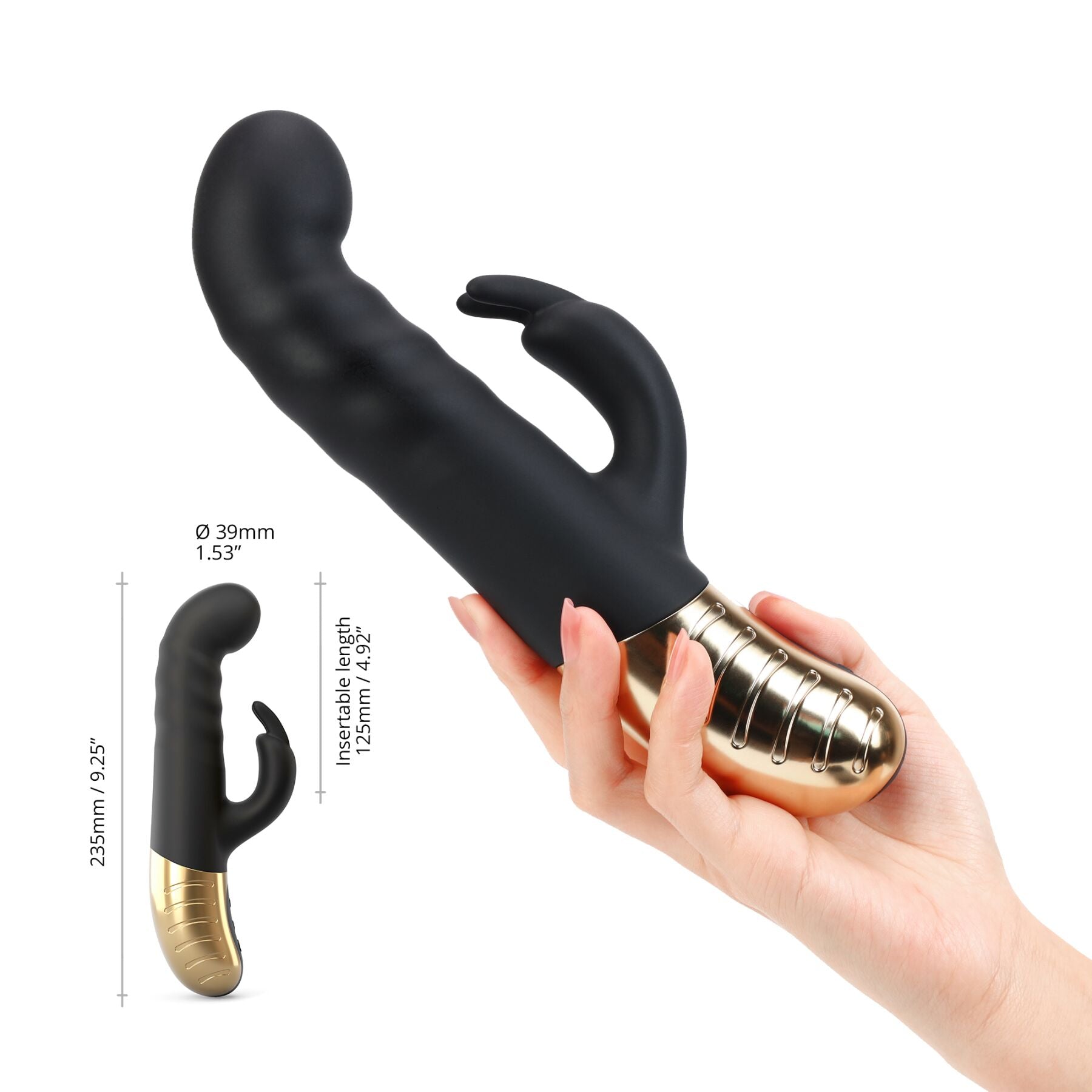 Thumb image for product index 6: Вібратор Dorcel G-STORMER зі зворотно-поступальним рухом головки, стимуляція точки G